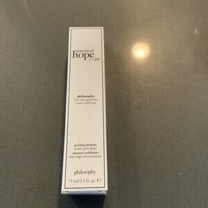 Philosophy Hope In A Jar Instant Glow Peeling Mousse 2.5oz / 75ml New In Box
